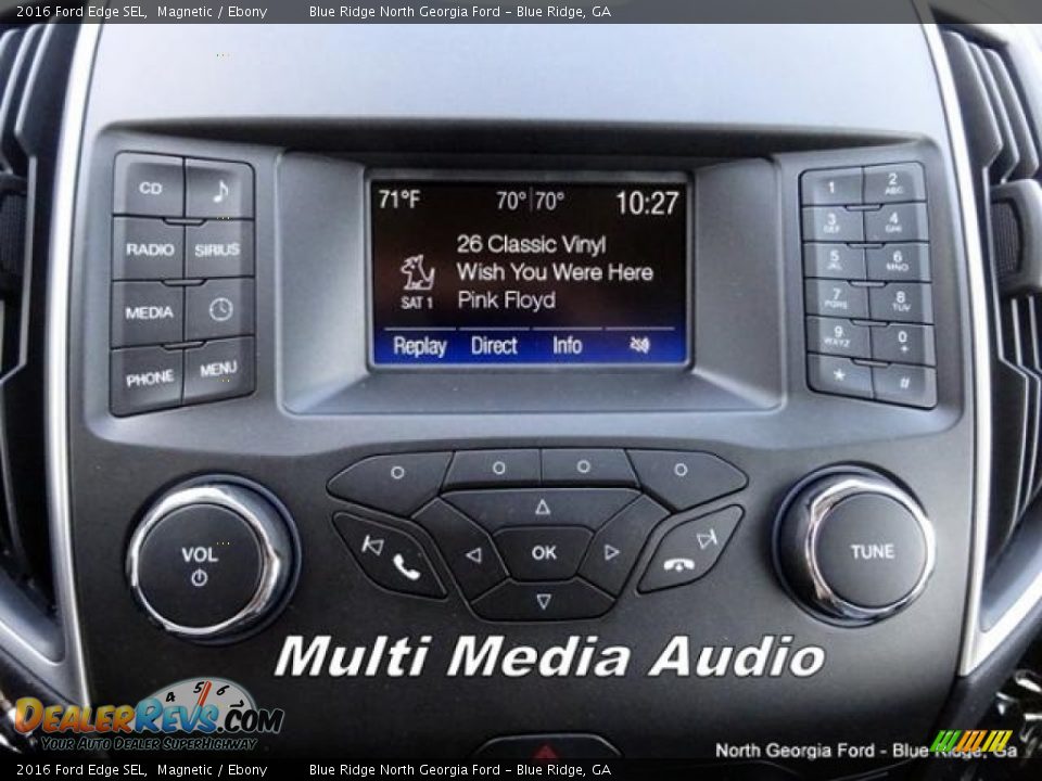 2016 Ford Edge SEL Magnetic / Ebony Photo #20