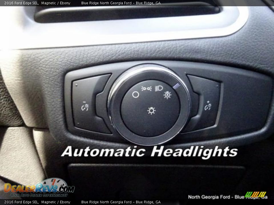 2016 Ford Edge SEL Magnetic / Ebony Photo #23