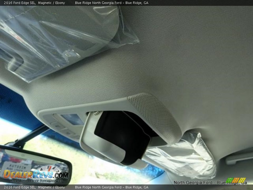 2016 Ford Edge SEL Magnetic / Ebony Photo #24