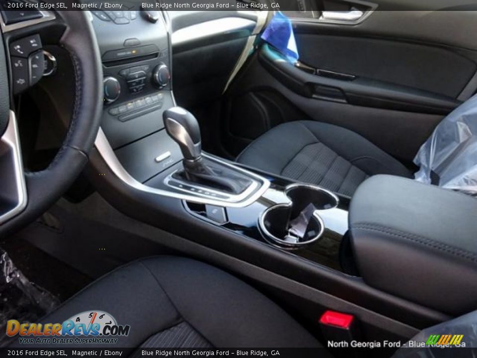 2016 Ford Edge SEL Magnetic / Ebony Photo #25
