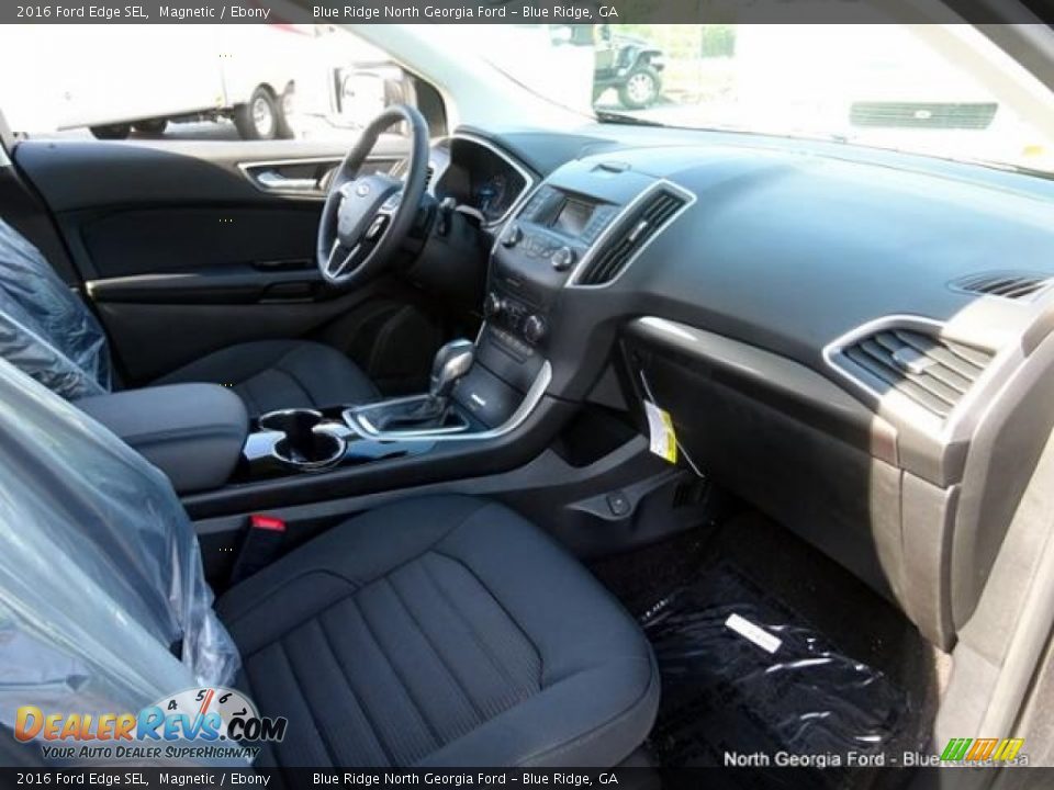 2016 Ford Edge SEL Magnetic / Ebony Photo #29