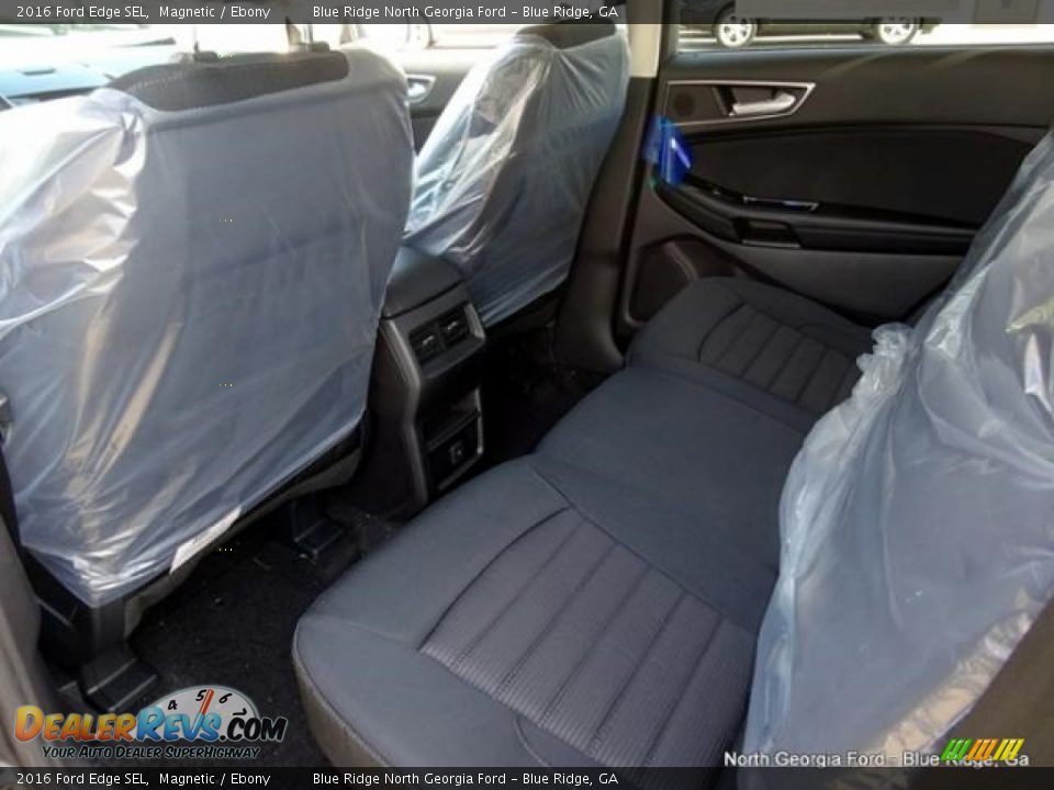 2016 Ford Edge SEL Magnetic / Ebony Photo #30