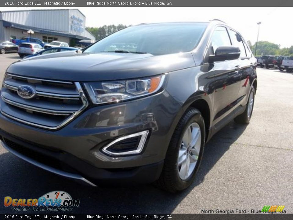 2016 Ford Edge SEL Magnetic / Ebony Photo #32
