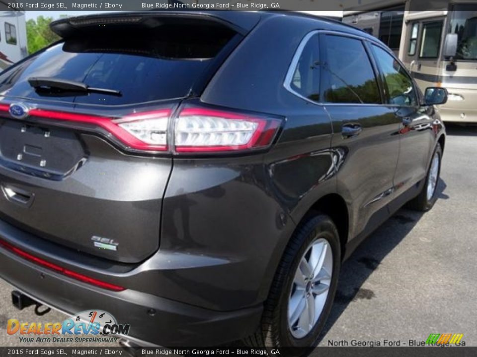 2016 Ford Edge SEL Magnetic / Ebony Photo #34