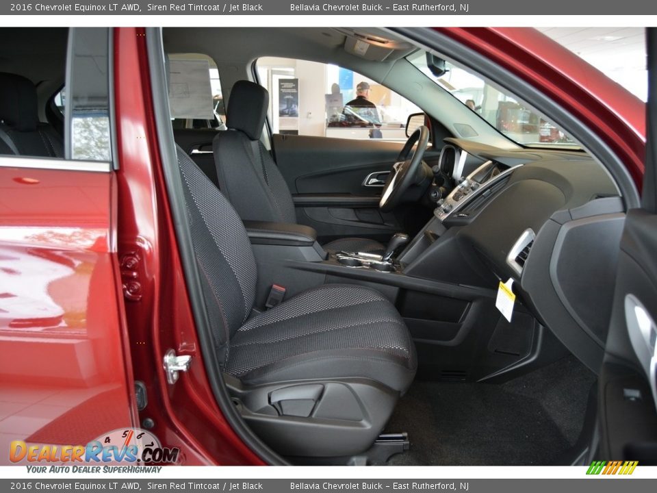 2016 Chevrolet Equinox LT AWD Siren Red Tintcoat / Jet Black Photo #10