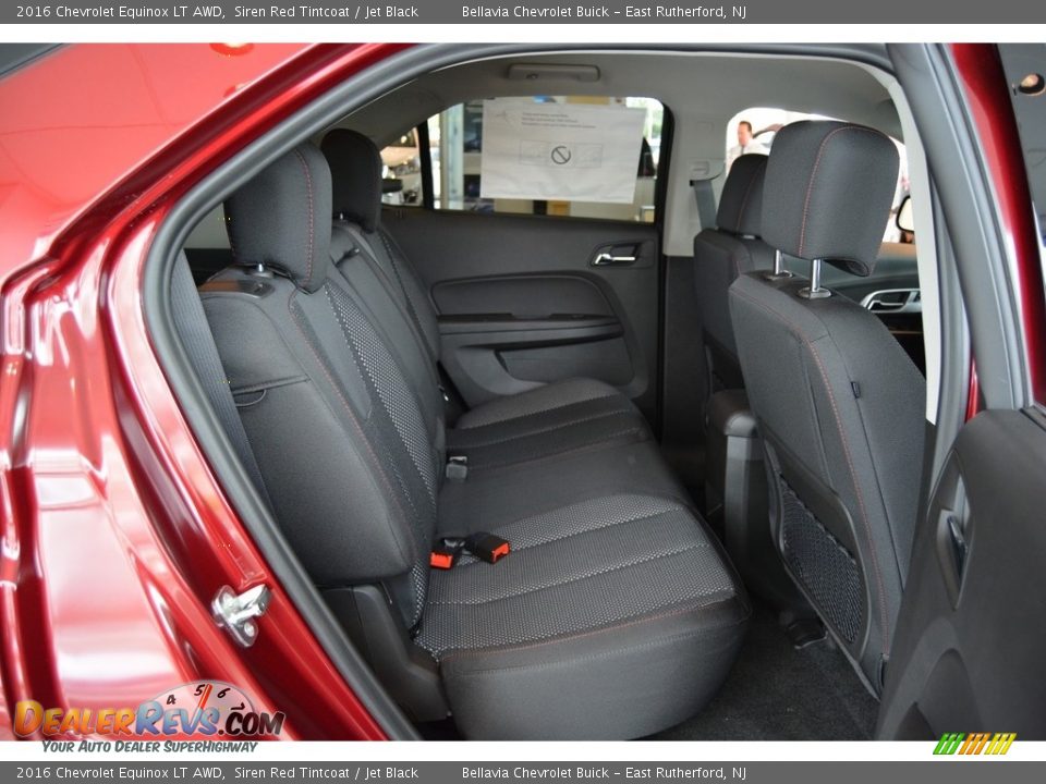 2016 Chevrolet Equinox LT AWD Siren Red Tintcoat / Jet Black Photo #11