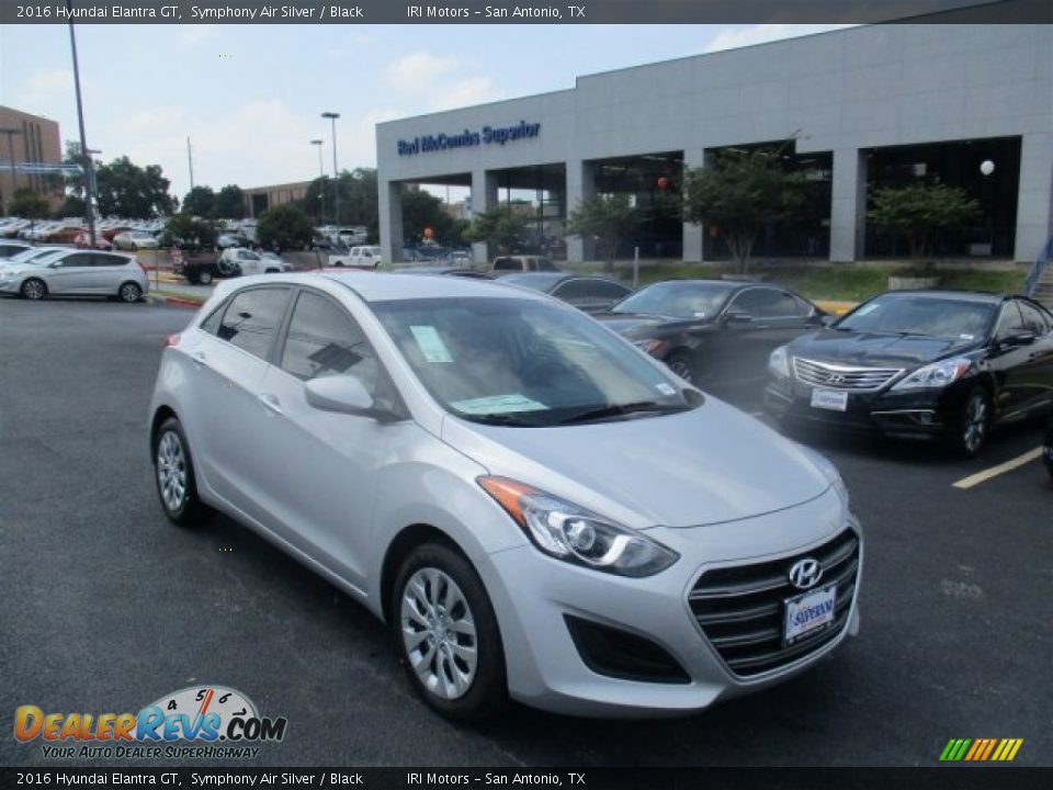 2016 Hyundai Elantra GT Symphony Air Silver / Black Photo #1