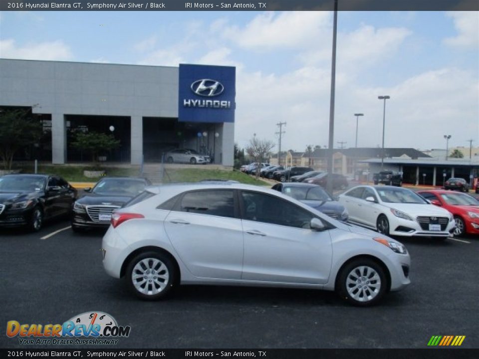 2016 Hyundai Elantra GT Symphony Air Silver / Black Photo #7