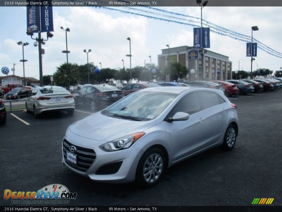 2016 Hyundai Elantra GT Symphony Air Silver / Black Photo #9