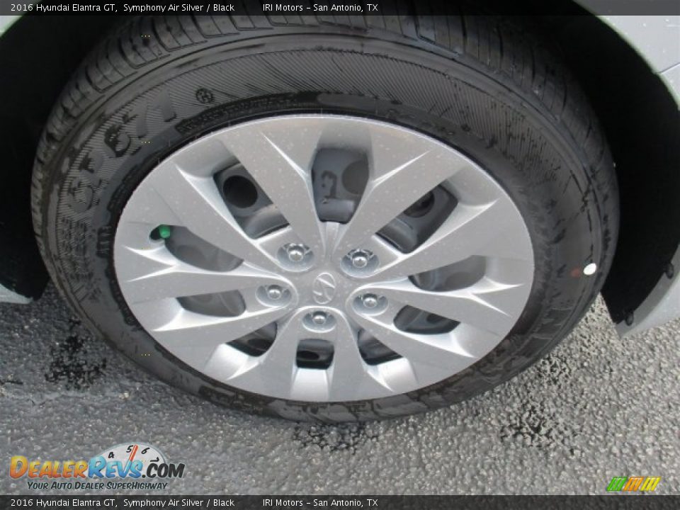 2016 Hyundai Elantra GT Symphony Air Silver / Black Photo #21