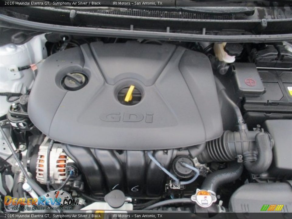 2016 Hyundai Elantra GT Symphony Air Silver / Black Photo #22