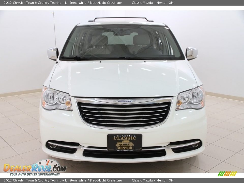 2012 Chrysler Town & Country Touring - L Stone White / Black/Light Graystone Photo #2