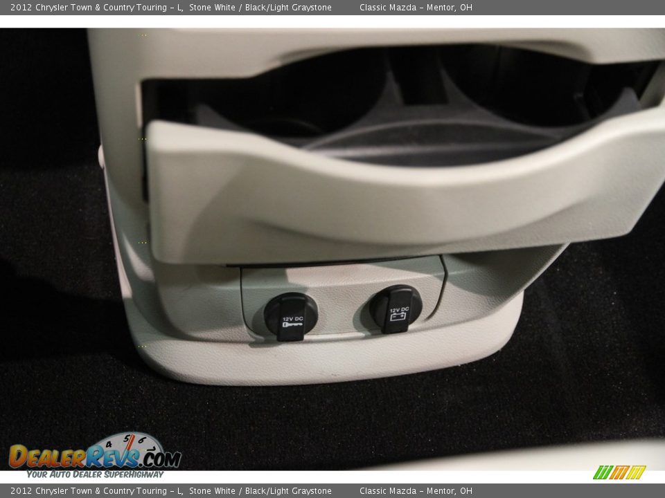 2012 Chrysler Town & Country Touring - L Stone White / Black/Light Graystone Photo #11