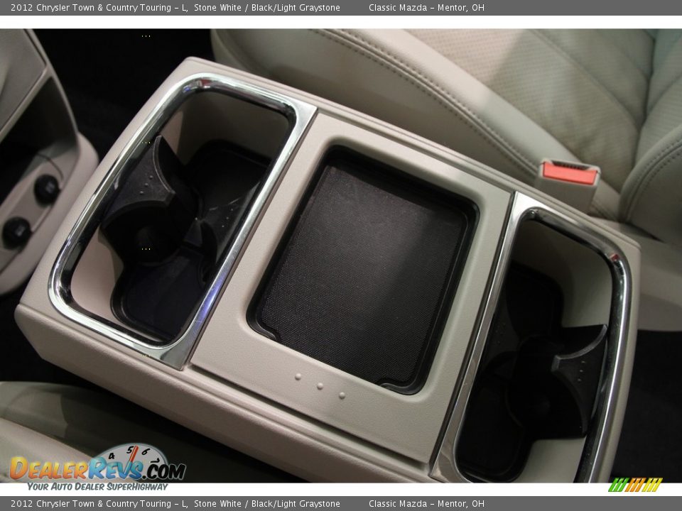 2012 Chrysler Town & Country Touring - L Stone White / Black/Light Graystone Photo #12