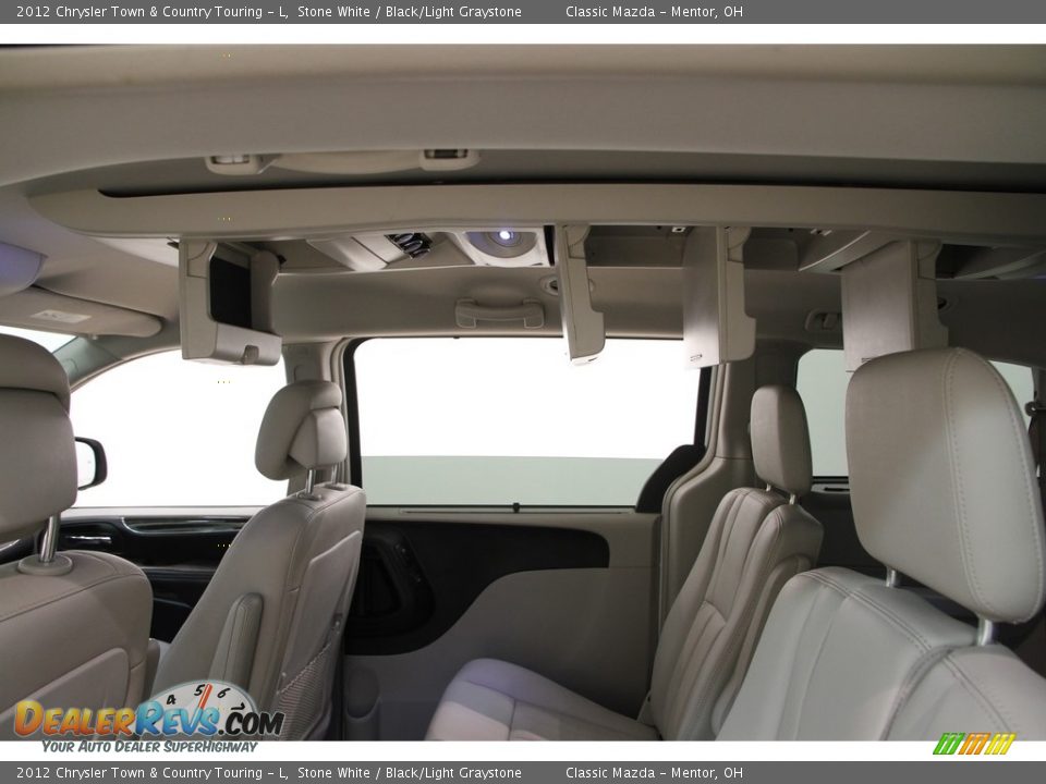 2012 Chrysler Town & Country Touring - L Stone White / Black/Light Graystone Photo #15