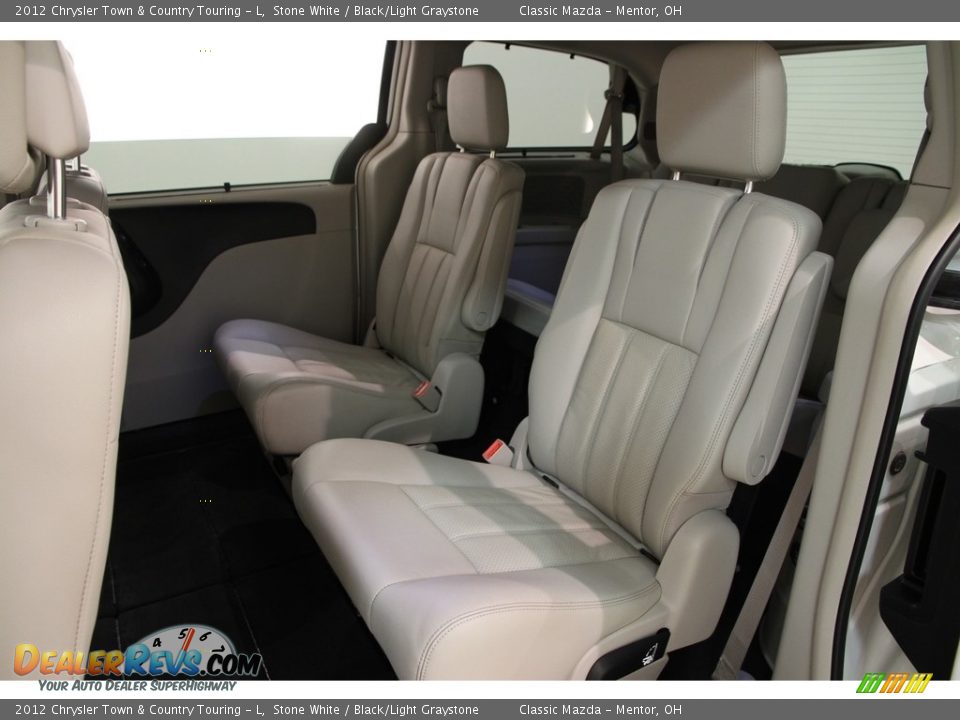 2012 Chrysler Town & Country Touring - L Stone White / Black/Light Graystone Photo #16