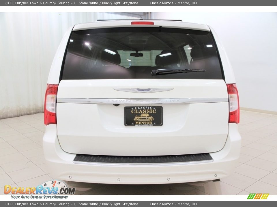 2012 Chrysler Town & Country Touring - L Stone White / Black/Light Graystone Photo #19