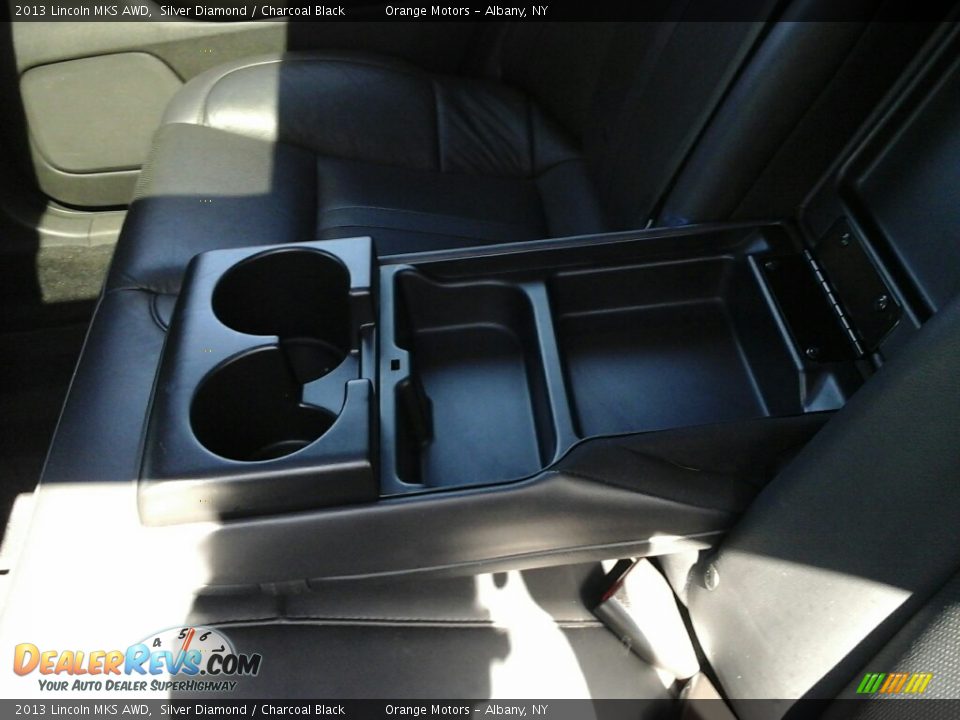 2013 Lincoln MKS AWD Silver Diamond / Charcoal Black Photo #10