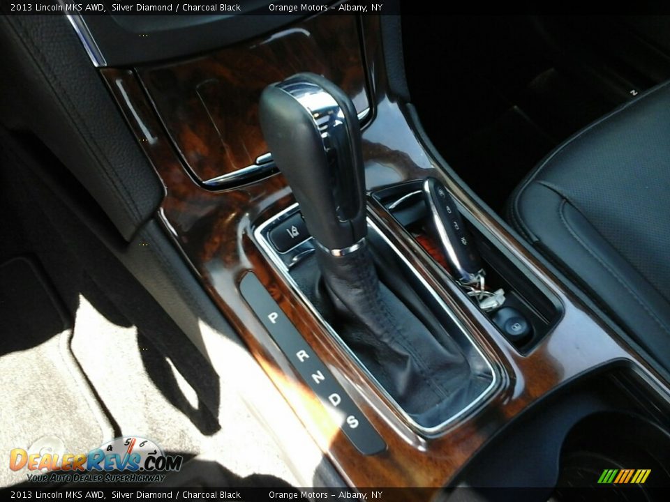 2013 Lincoln MKS AWD Silver Diamond / Charcoal Black Photo #19