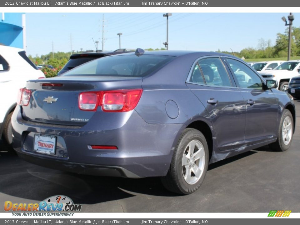 2013 Chevrolet Malibu LT Atlantis Blue Metallic / Jet Black/Titanium Photo #3