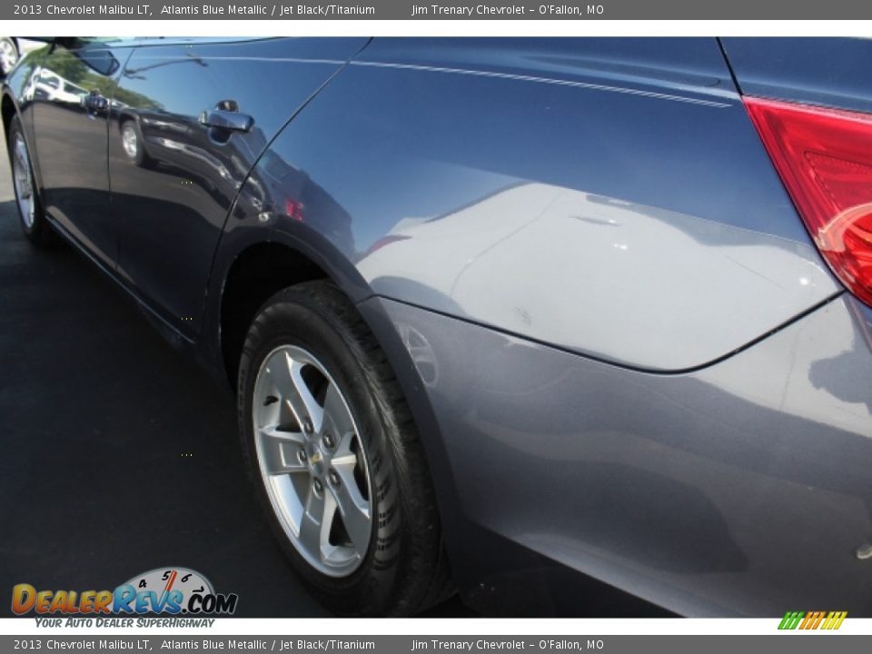 2013 Chevrolet Malibu LT Atlantis Blue Metallic / Jet Black/Titanium Photo #4