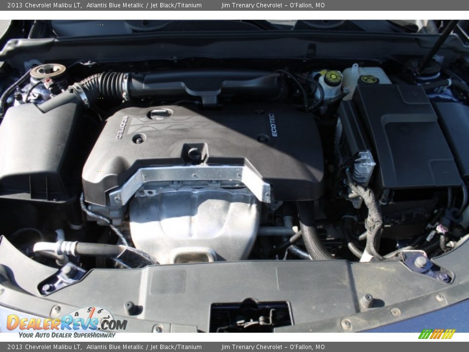 2013 Chevrolet Malibu LT Atlantis Blue Metallic / Jet Black/Titanium Photo #7
