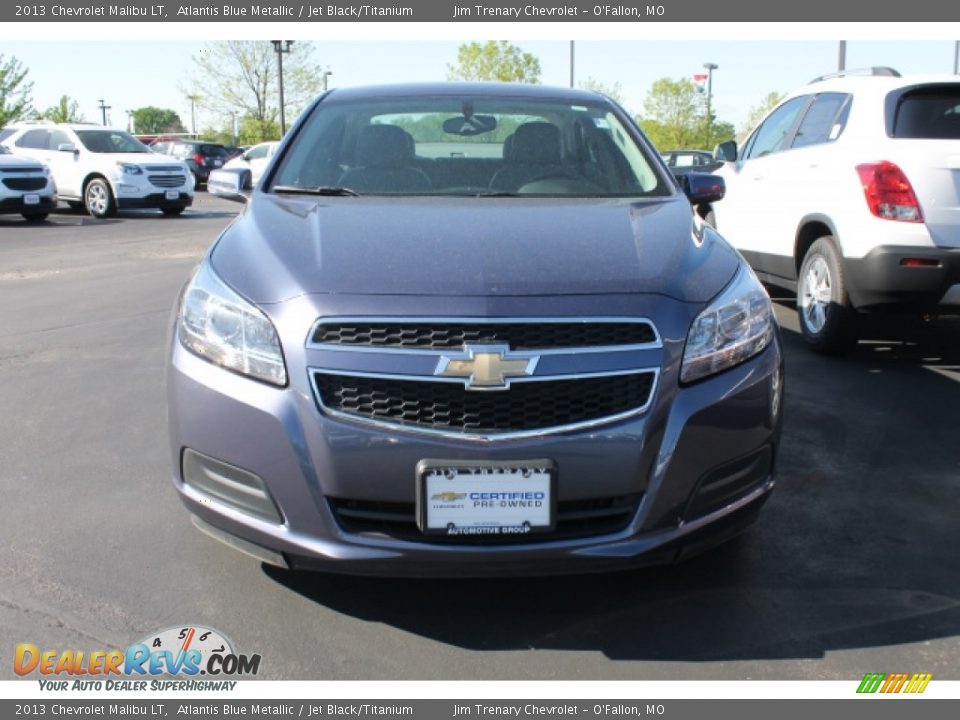 2013 Chevrolet Malibu LT Atlantis Blue Metallic / Jet Black/Titanium Photo #8