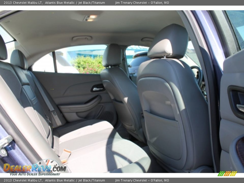 2013 Chevrolet Malibu LT Atlantis Blue Metallic / Jet Black/Titanium Photo #9