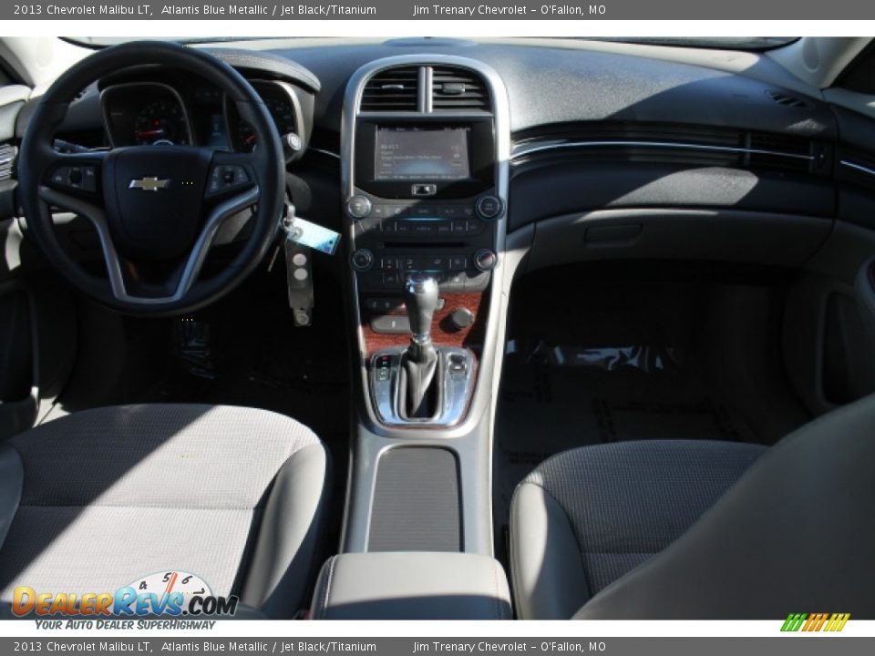 2013 Chevrolet Malibu LT Atlantis Blue Metallic / Jet Black/Titanium Photo #10