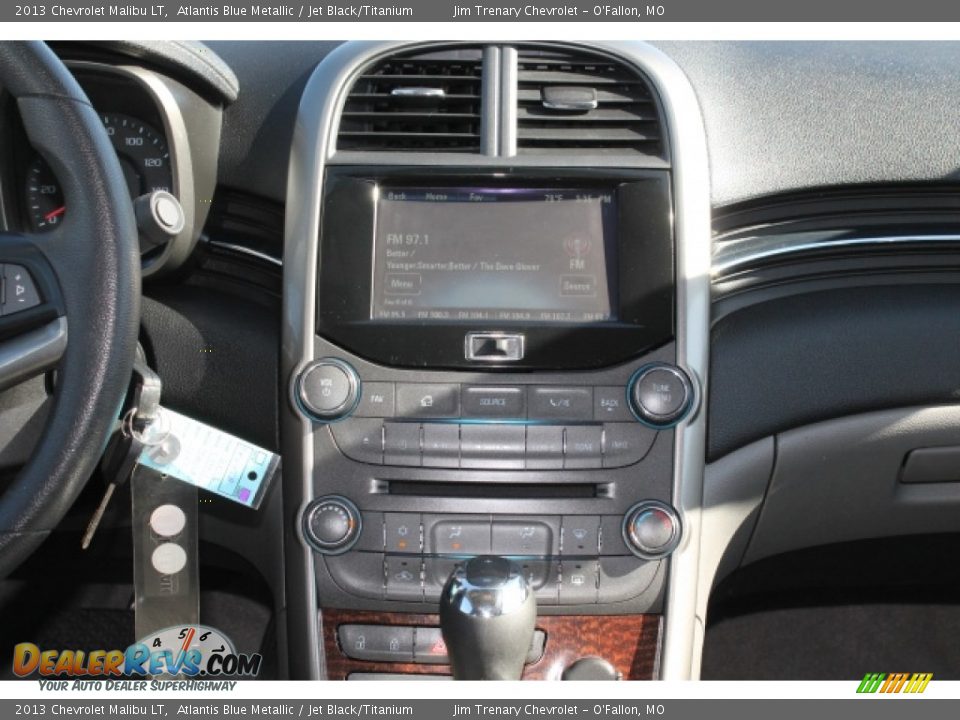 2013 Chevrolet Malibu LT Atlantis Blue Metallic / Jet Black/Titanium Photo #12