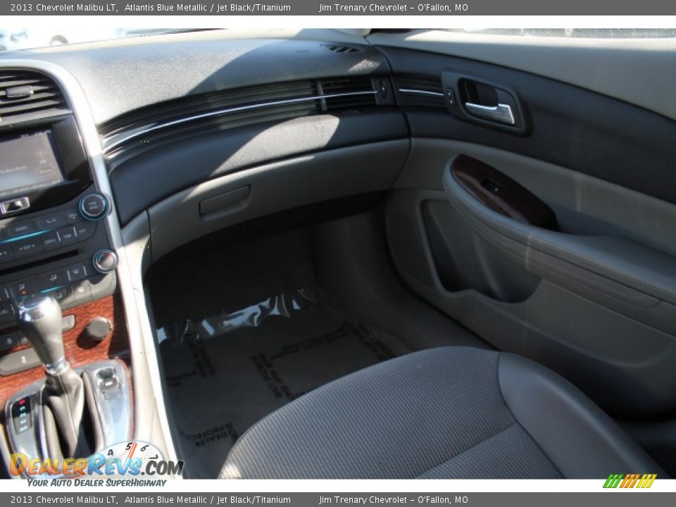 2013 Chevrolet Malibu LT Atlantis Blue Metallic / Jet Black/Titanium Photo #13