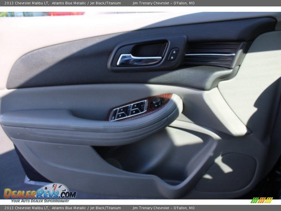 2013 Chevrolet Malibu LT Atlantis Blue Metallic / Jet Black/Titanium Photo #15