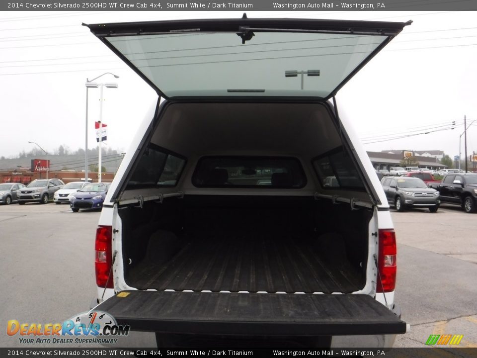 2014 Chevrolet Silverado 2500HD WT Crew Cab 4x4 Summit White / Dark Titanium Photo #10