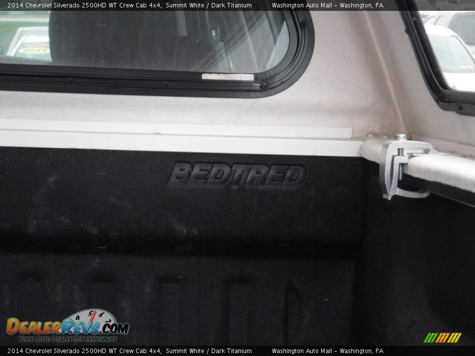 2014 Chevrolet Silverado 2500HD WT Crew Cab 4x4 Summit White / Dark Titanium Photo #11
