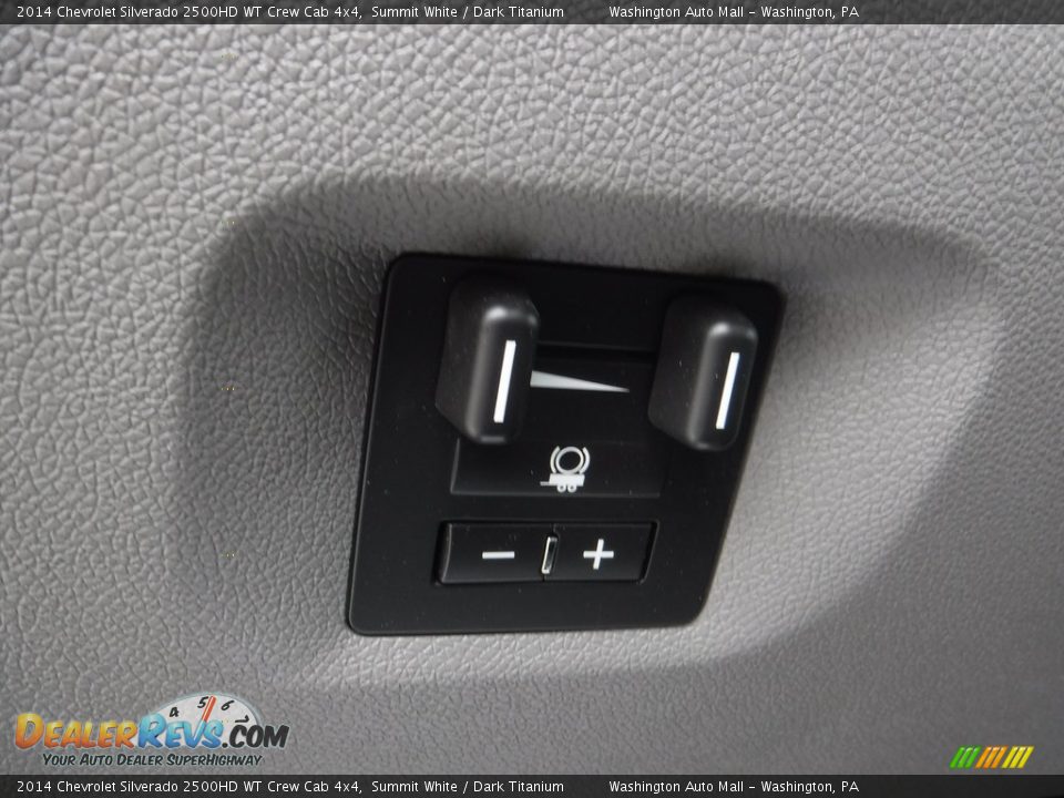 2014 Chevrolet Silverado 2500HD WT Crew Cab 4x4 Summit White / Dark Titanium Photo #15