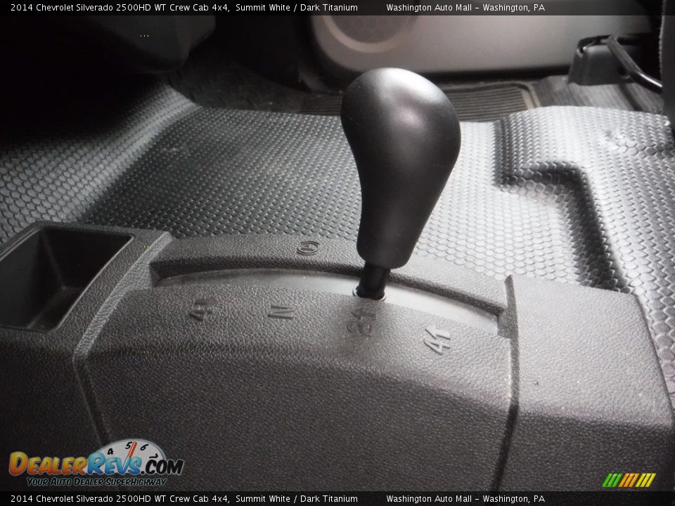 2014 Chevrolet Silverado 2500HD WT Crew Cab 4x4 Summit White / Dark Titanium Photo #16