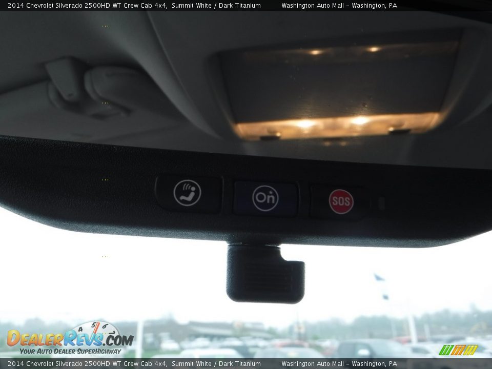 2014 Chevrolet Silverado 2500HD WT Crew Cab 4x4 Summit White / Dark Titanium Photo #18