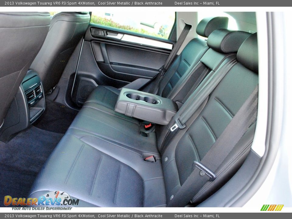 2013 Volkswagen Touareg VR6 FSI Sport 4XMotion Cool Silver Metallic / Black Anthracite Photo #12