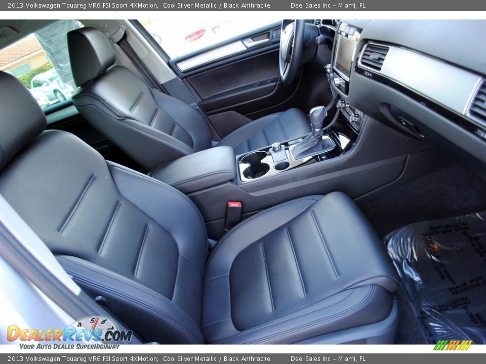 2013 Volkswagen Touareg VR6 FSI Sport 4XMotion Cool Silver Metallic / Black Anthracite Photo #19