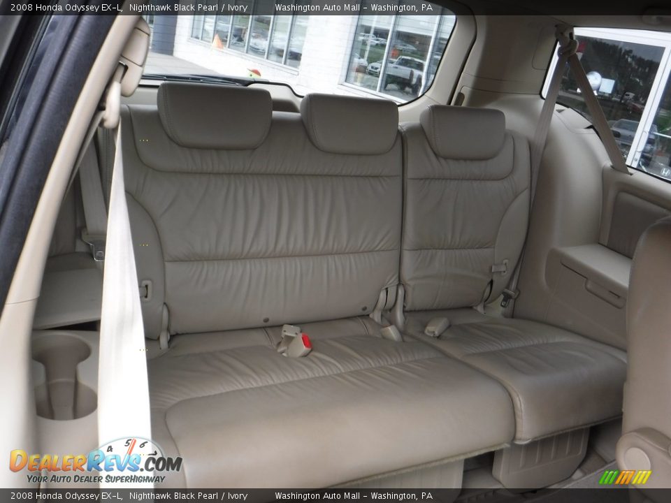 2008 Honda Odyssey EX-L Nighthawk Black Pearl / Ivory Photo #21
