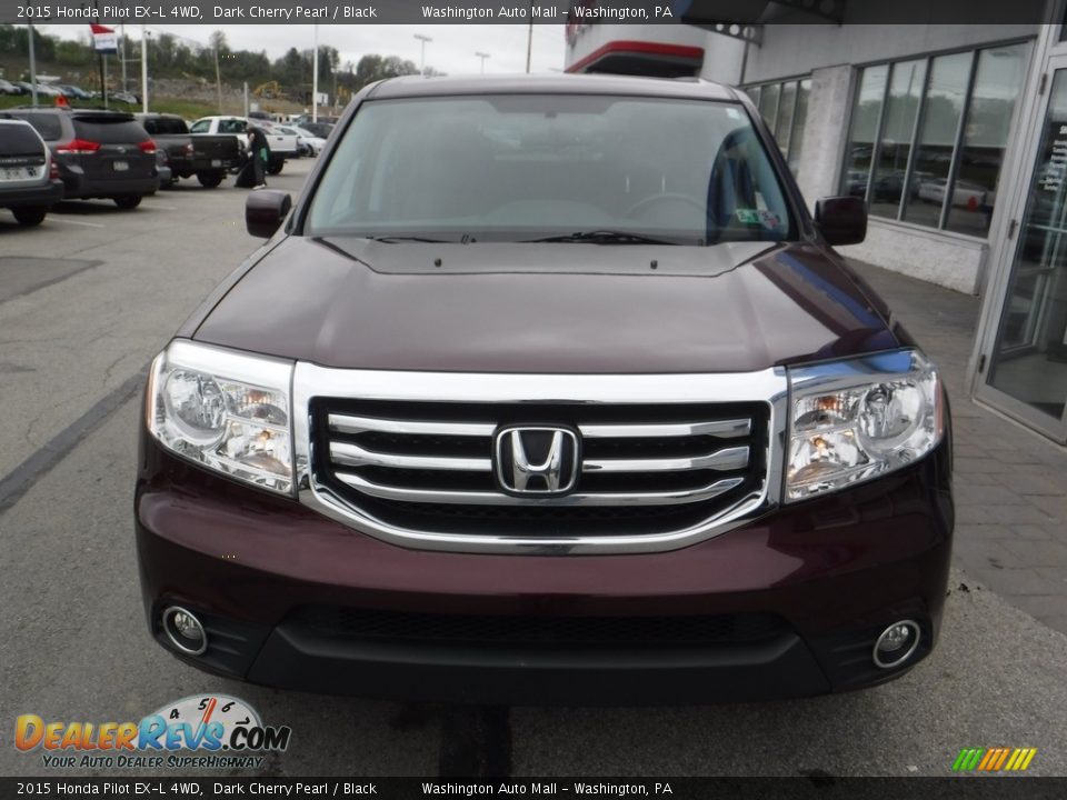2015 Honda Pilot EX-L 4WD Dark Cherry Pearl / Black Photo #3