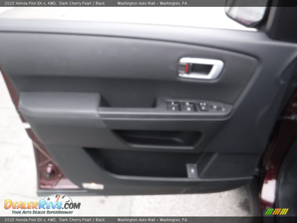 2015 Honda Pilot EX-L 4WD Dark Cherry Pearl / Black Photo #11