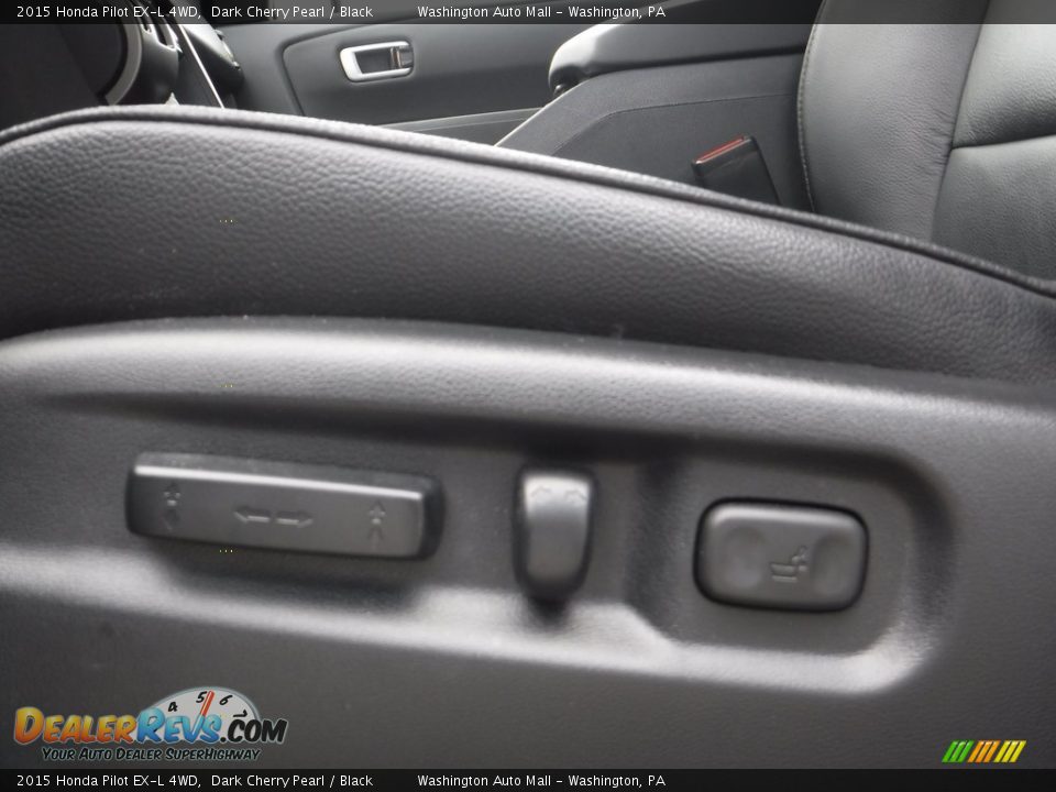 2015 Honda Pilot EX-L 4WD Dark Cherry Pearl / Black Photo #13