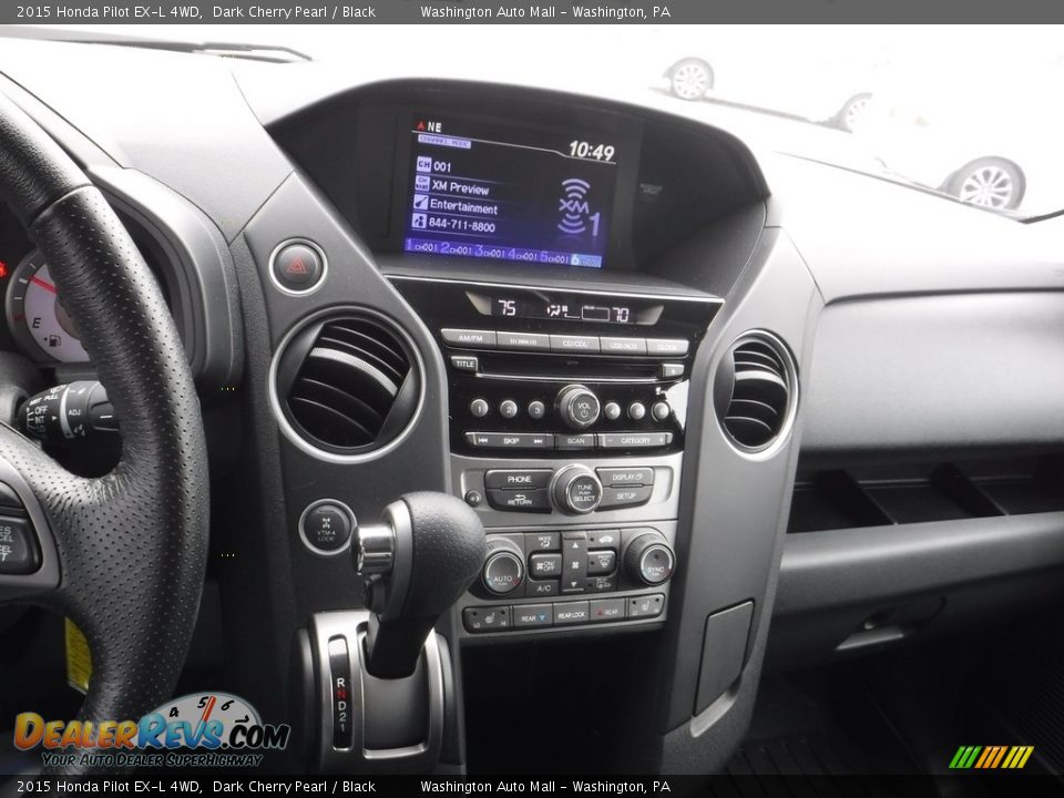 2015 Honda Pilot EX-L 4WD Dark Cherry Pearl / Black Photo #14