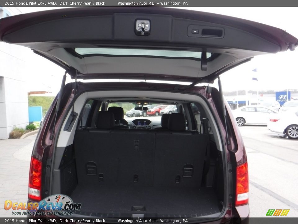 2015 Honda Pilot EX-L 4WD Dark Cherry Pearl / Black Photo #21