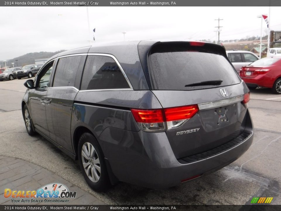 2014 Honda Odyssey EX Modern Steel Metallic / Gray Photo #7