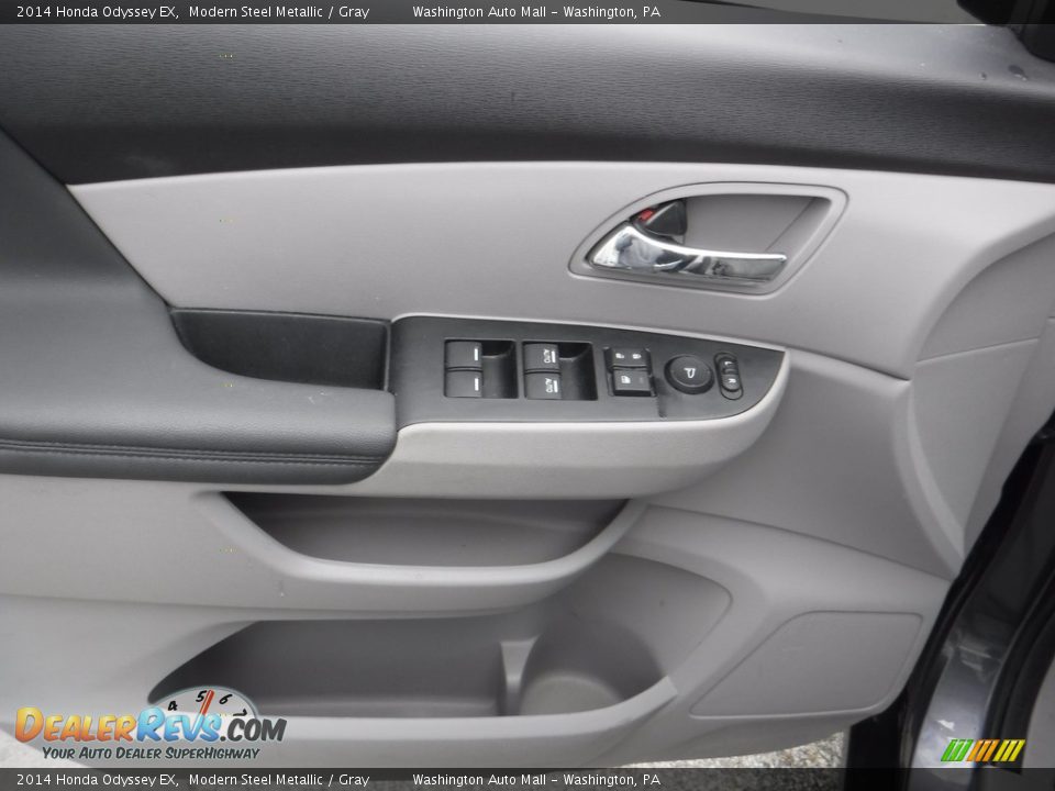 2014 Honda Odyssey EX Modern Steel Metallic / Gray Photo #12