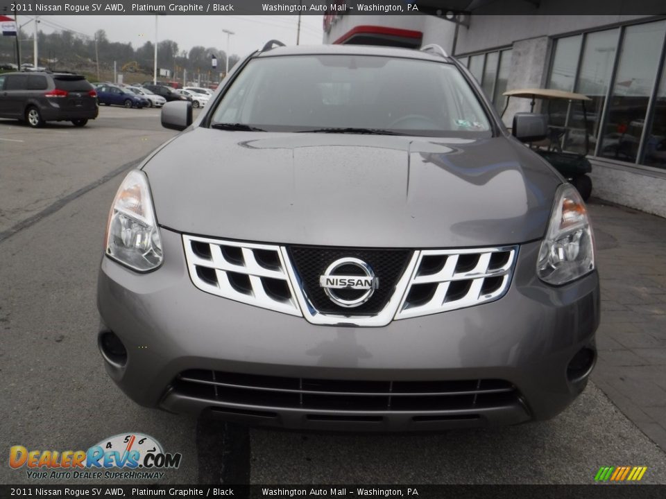 2011 Nissan Rogue SV AWD Platinum Graphite / Black Photo #5