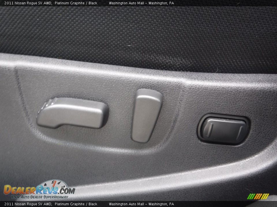 2011 Nissan Rogue SV AWD Platinum Graphite / Black Photo #12