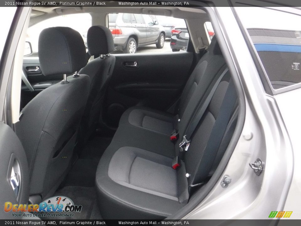 2011 Nissan Rogue SV AWD Platinum Graphite / Black Photo #21